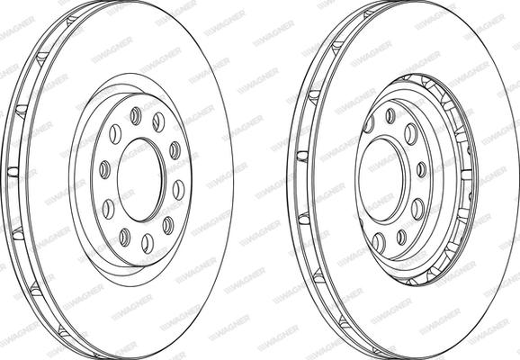 Wagner WGR1451-1 - Kočioni disk www.molydon.hr