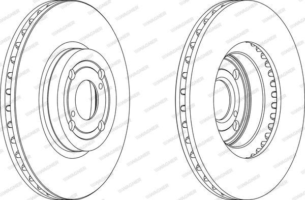 Wagner WGR1461-1 - Kočioni disk www.molydon.hr