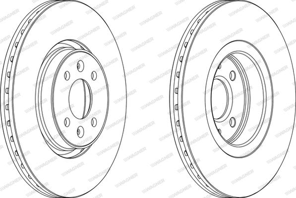 Wagner WGR1513-1 - Kočioni disk www.molydon.hr