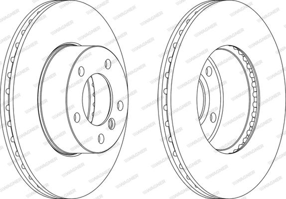 Wagner WGR1536-1 - Kočioni disk www.molydon.hr