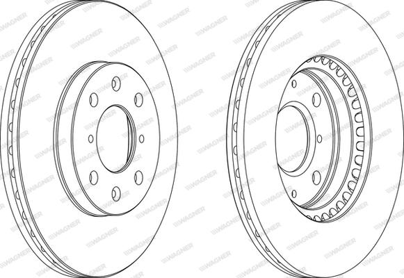 Wagner WGR1520-1 - Kočioni disk www.molydon.hr