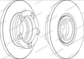 Wagner WGR1573-1 - Kočioni disk www.molydon.hr