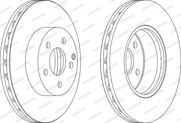 Wagner WGR1690-1 - Kočioni disk www.molydon.hr