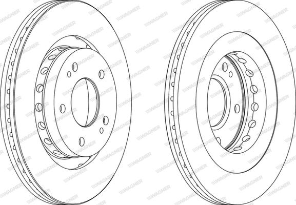 Wagner WGR1642-1 - Kočioni disk www.molydon.hr