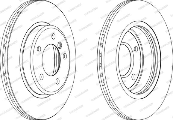 Wagner WGR1066-1 - Kočioni disk www.molydon.hr