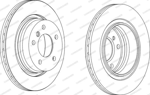 Wagner WGR1073-1 - Kočioni disk www.molydon.hr