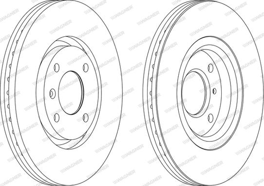 Wagner WGR1152-1 - Kočioni disk www.molydon.hr