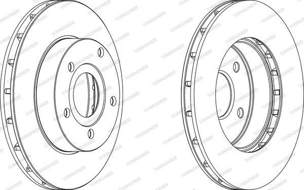 Wagner WGR1169-1 - Kočioni disk www.molydon.hr