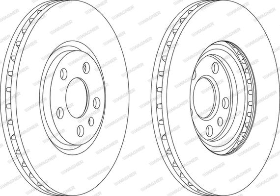 Wagner WGR1165-1 - Kočioni disk www.molydon.hr