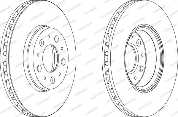 Wagner WGR1163-1 - Kočioni disk www.molydon.hr