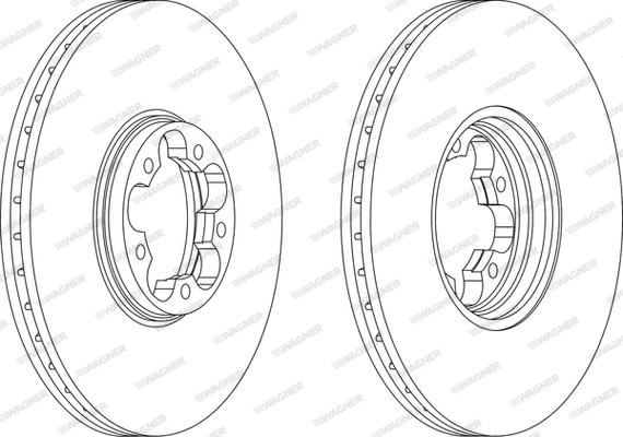 Wagner WGR1112-1 - Kočioni disk www.molydon.hr