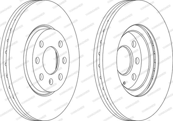 Wagner WGR1131-1 - Kočioni disk www.molydon.hr