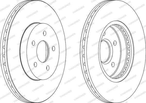 Wagner WGR1125-1 - Kočioni disk www.molydon.hr