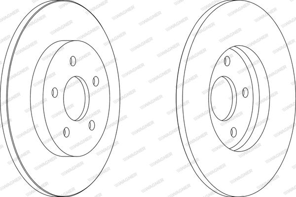 Wagner WGR1126-1 - Kočioni disk www.molydon.hr