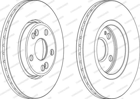 Wagner WGR1123-1 - Kočioni disk www.molydon.hr