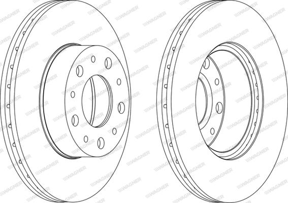 Wagner WGR1170-1 - Kočioni disk www.molydon.hr