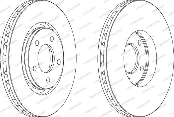 Wagner WGR1372-1 - Kočioni disk www.molydon.hr