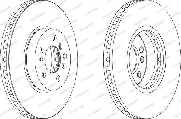 Wagner WGR1256-1 - Kočioni disk www.molydon.hr