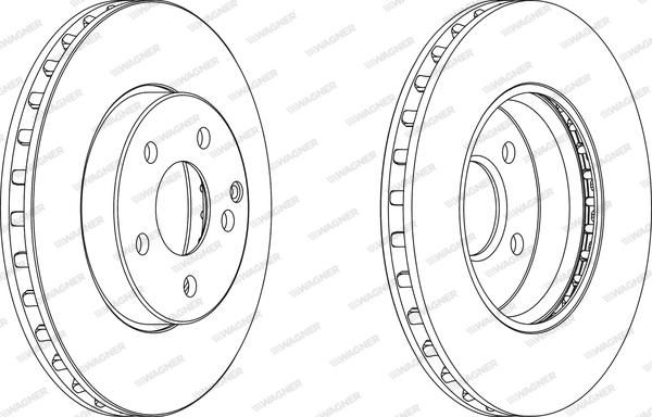 Wagner WGR1252-1 - Kočioni disk www.molydon.hr