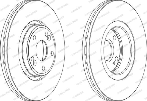 Wagner WGR1205-1 - Kočioni disk www.molydon.hr