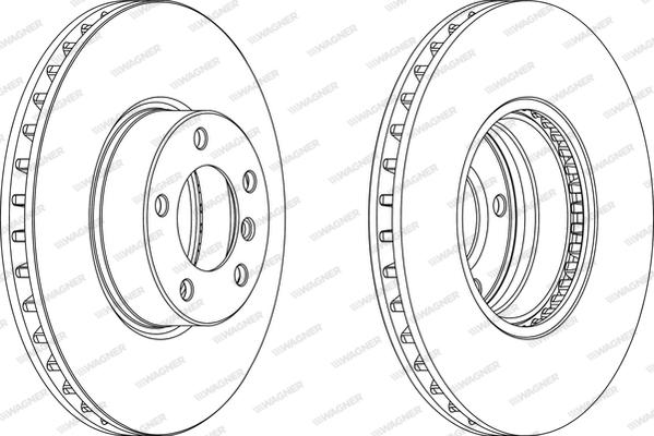 Wagner WGR1202-1 - Kočioni disk www.molydon.hr