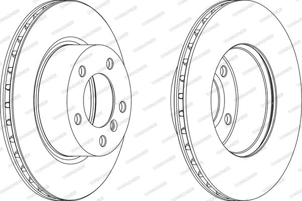 Wagner WGR1229-1 - Kočioni disk www.molydon.hr