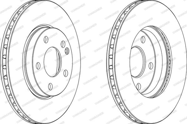 Wagner WGR1220-1 - Kočioni disk www.molydon.hr