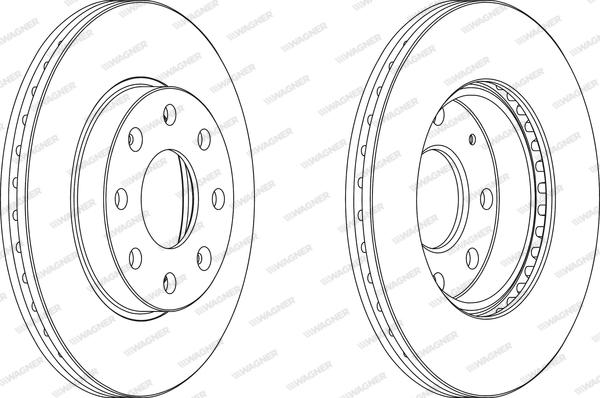 Wagner WGR1279-1 - Kočioni disk www.molydon.hr