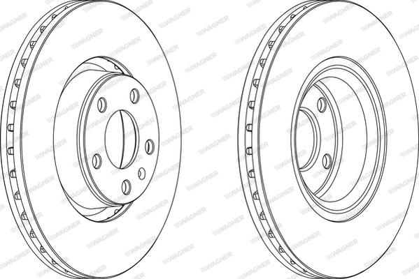 Wagner WGR1277-1 - Kočioni disk www.molydon.hr