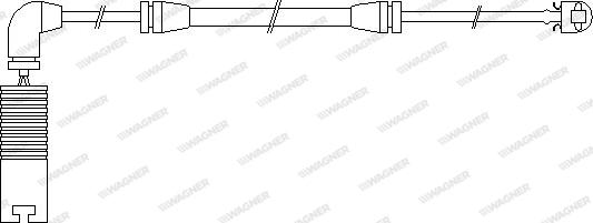 Wagner WWI283 - Signalni kontakt, trosenje kočione plocice www.molydon.hr