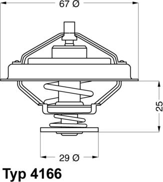 WAHLER 416679D - Termostat, rashladna tekućinu www.molydon.hr