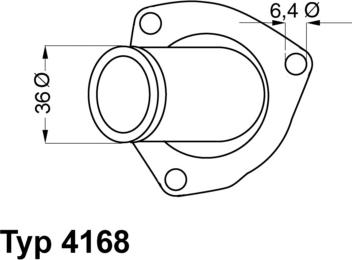 WAHLER 4168.92D - Termostat, rashladna tekućinu www.molydon.hr