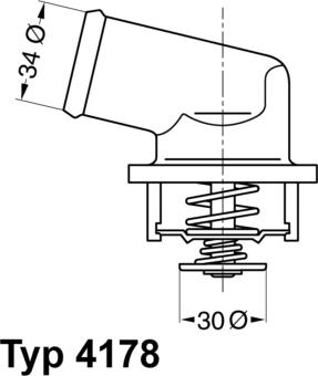 WAHLER 4178.92D - Termostat, rashladna tekućinu www.molydon.hr