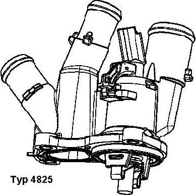 WAHLER 4825.98D - Termostat, rashladna tekućinu www.molydon.hr