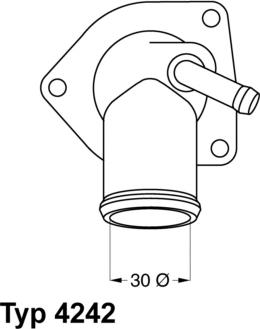 WAHLER 4242.92D - Termostat, rashladna tekućinu www.molydon.hr