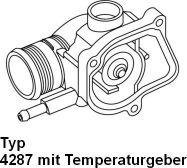 WAHLER 428792D - Termostat, rashladna tekućinu www.molydon.hr