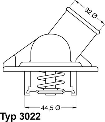 WAHLER 302287D - Termostat, rashladna tekućinu www.molydon.hr