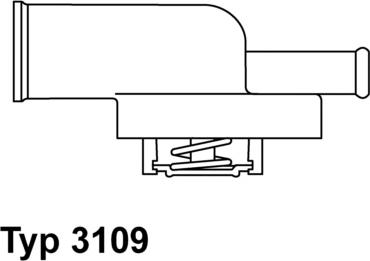 WAHLER 3109.87D - Termostat, rashladna tekućinu www.molydon.hr