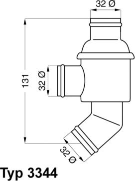 WAHLER 3344.75 - Termostat, rashladna tekućinu www.molydon.hr