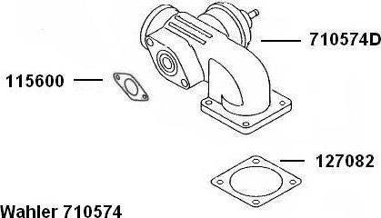 WAHLER 710574D - EGR ventil www.molydon.hr