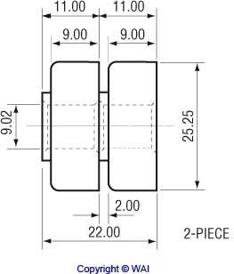 WAI 28-92851 - Klizni prsten, alternator www.molydon.hr