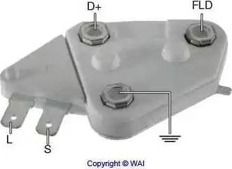 WAI D105HD-1 - Regulator napona generatora www.molydon.hr