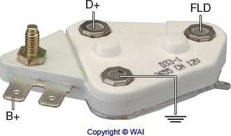 WAI D33-1 - Regulator napona generatora www.molydon.hr