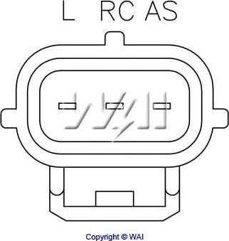 WAI F611 - Regulator napona generatora www.molydon.hr