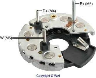 WAI IBR313 - Ispravljac, alternator www.molydon.hr