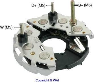 WAI IBR320 - Ispravljac, alternator www.molydon.hr