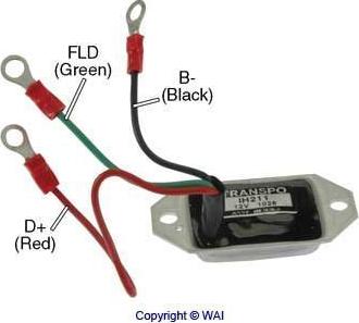 WAI IH211 - Regulator napona generatora www.molydon.hr