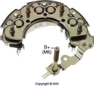 WAI IHR718HD - Ispravljac, alternator www.molydon.hr
