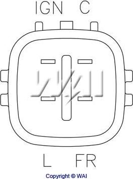 WAI IM582 - Regulator napona generatora www.molydon.hr