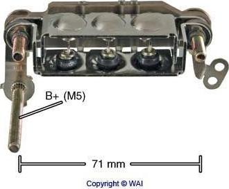 WAI IMR7113 - Ispravljac, alternator www.molydon.hr